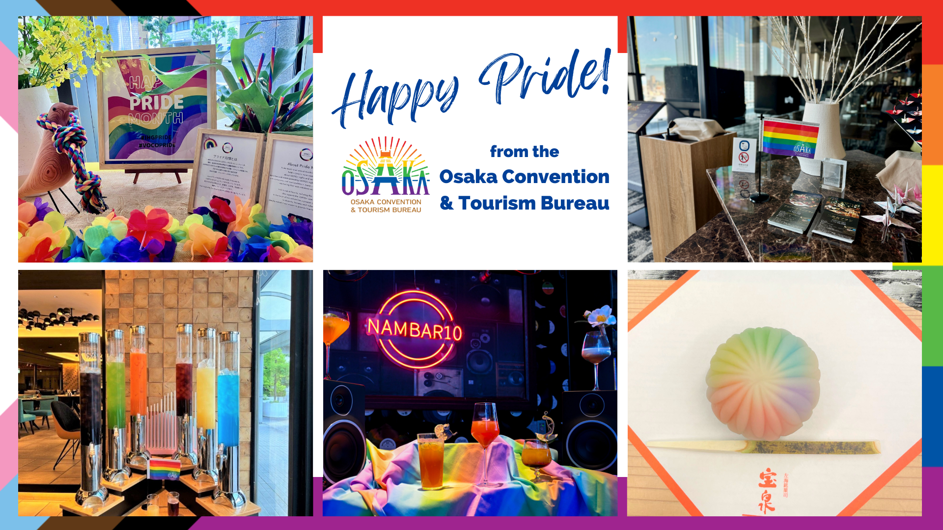 Pride 2024 - Osaka gets decked in rainbow! - Visit Gay Osaka